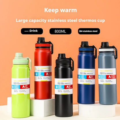 Stainless Steel Insulated Water Bottle – 20oz, 27oz & 34oz