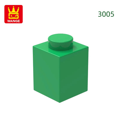 Wange 3005 1x1 Basic Brick MOC Parts – 232pcs Bulk Pack