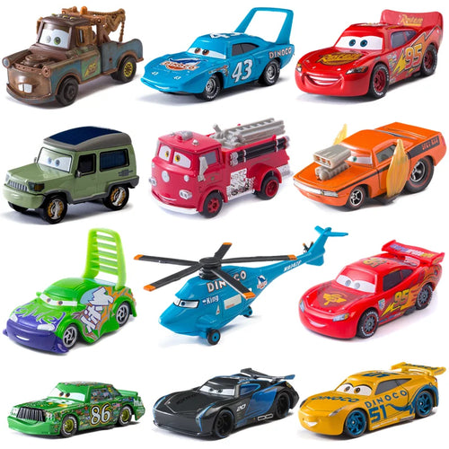 Disney Pixar Cars 1:55 Lightning McQueen and Mater Diecast Toys