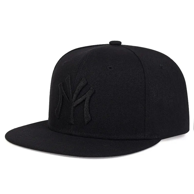 Embroidered Letter Baseball Cap – Unisex Adjustable Snapback Hat