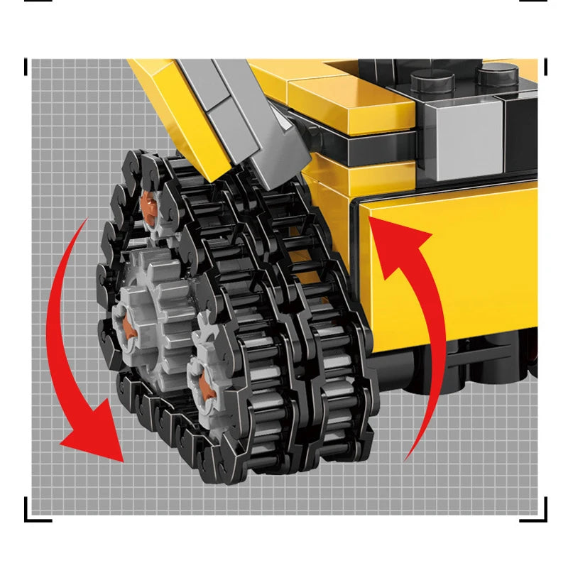 Wall-E Mini Building Block Kit – Pixar Movie Robot Model