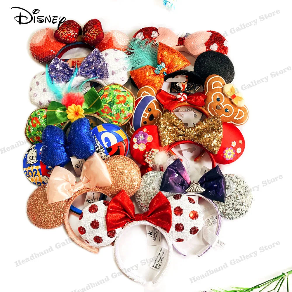 Disney Mickey Ears Headband – Sequin Minnie Cosplay Hairband