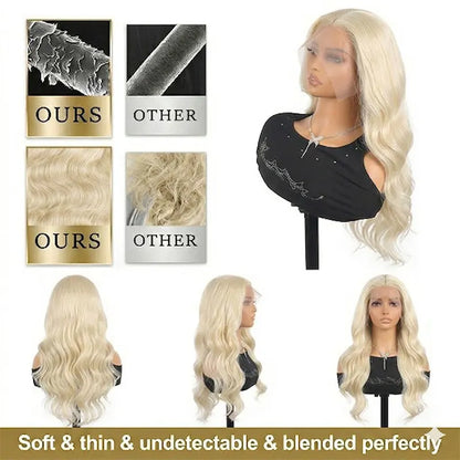613 Blonde Body Wave 13x6 HD Lace Front Wig – Human Hair