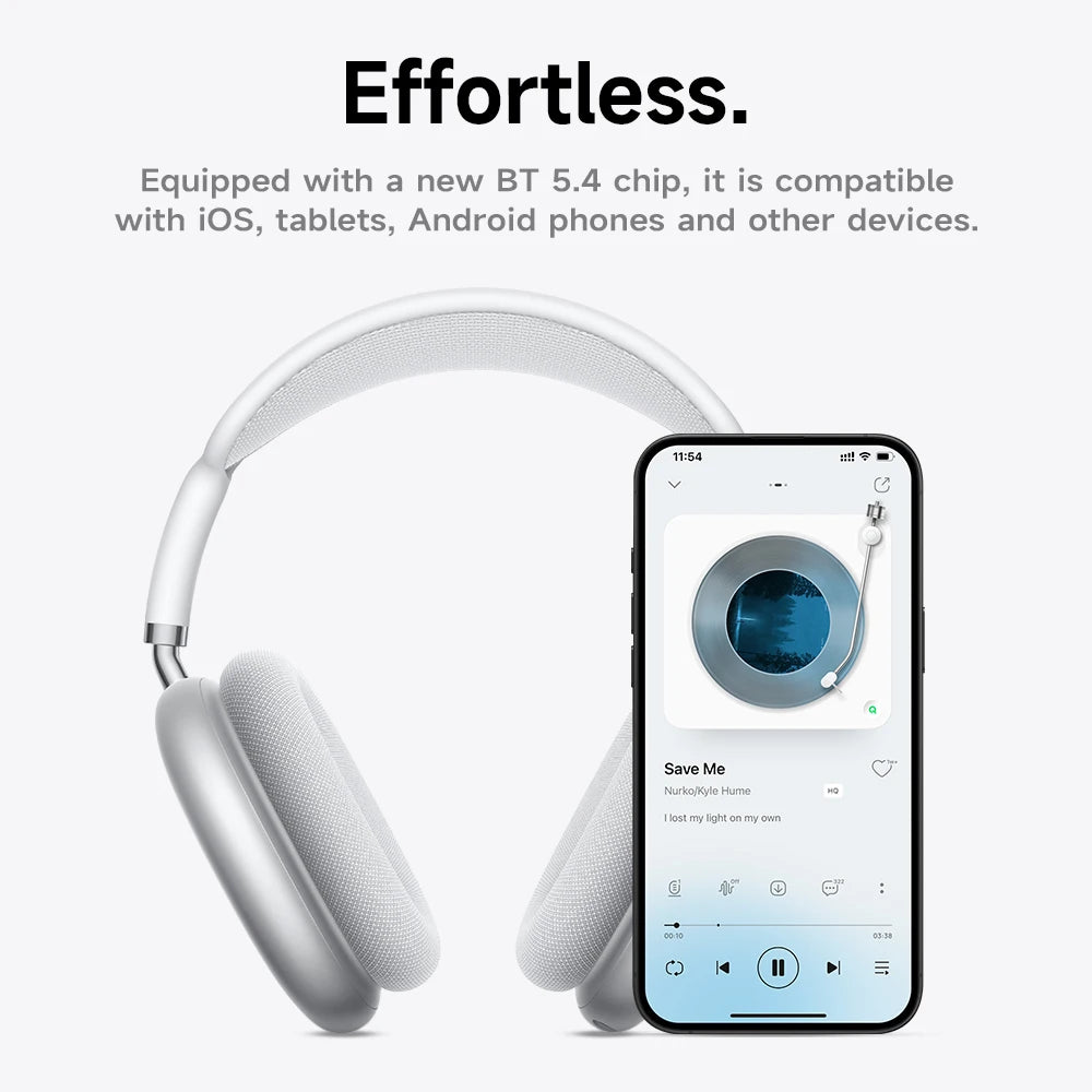 W65 Plus ANC Wireless Over Ear Headphones