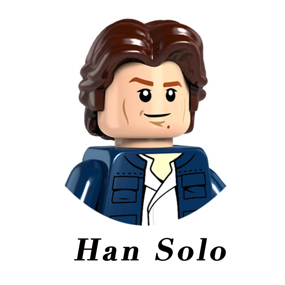Star Wars Mini Figure Building Blocks – 75+ Character Styles