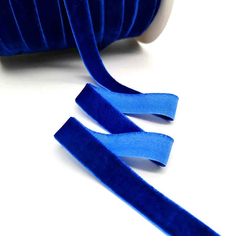 Velvet Ribbon 5 Yards – 6mm to 25mm Wide for Wedding, Gift Wrapping & DIY