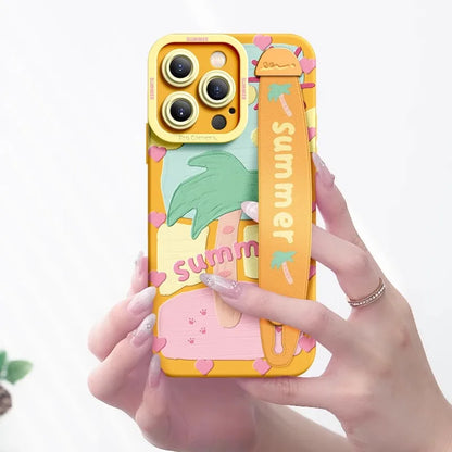Deluxe Wrist Band Bracket iPhone Case