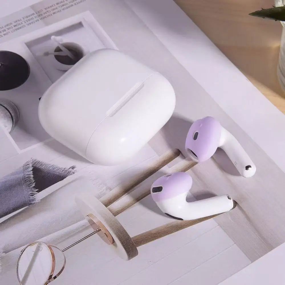 AirPods 4 Silicone Ear Tips Cover – Soft Protective Earbud Caps (1 Pair)