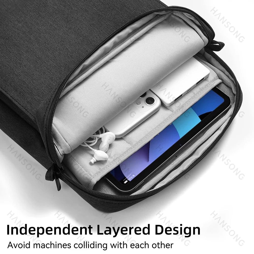 Tablet Shoulder Bag with Handle – iPad, Galaxy Tab & Laptop Carry Case