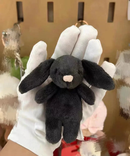 Cute Plush Rabbit Keychain Pompom Bag Charm