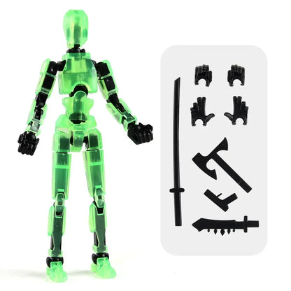 T13 Multi-Jointed Robot Dog Action Figure – Poseable Titan Mech Toy