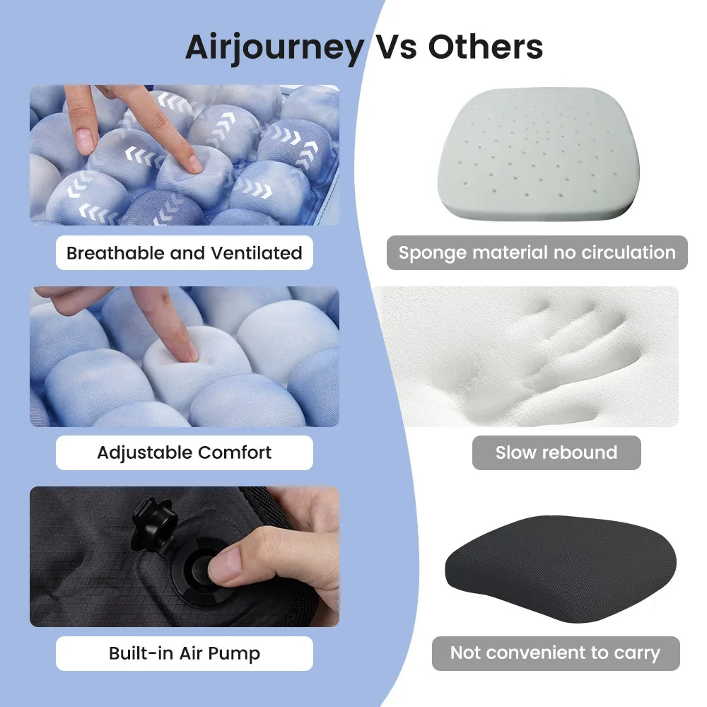 3D Ergonomic Seat Cushion for Office Chair & Car