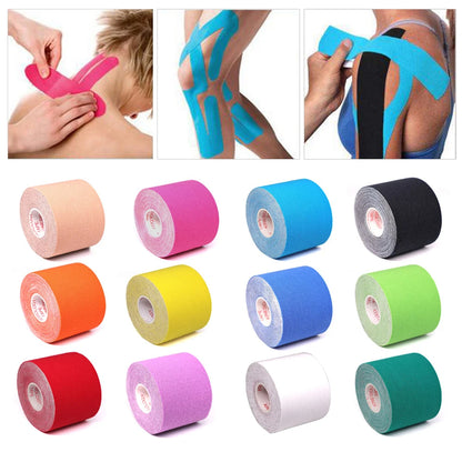 Kinesiology Tape Athletic Sports Tape 5m Roll – Waterproof Muscle Support
