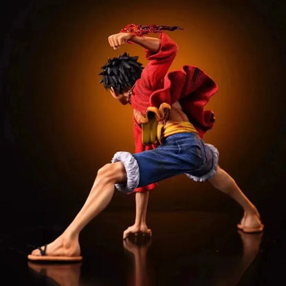 18CM One Piece Monkey D. Luffy Battle Action Figure