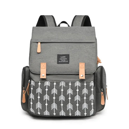 Waterproof Diaper Backpack with Changing Mat for Moms