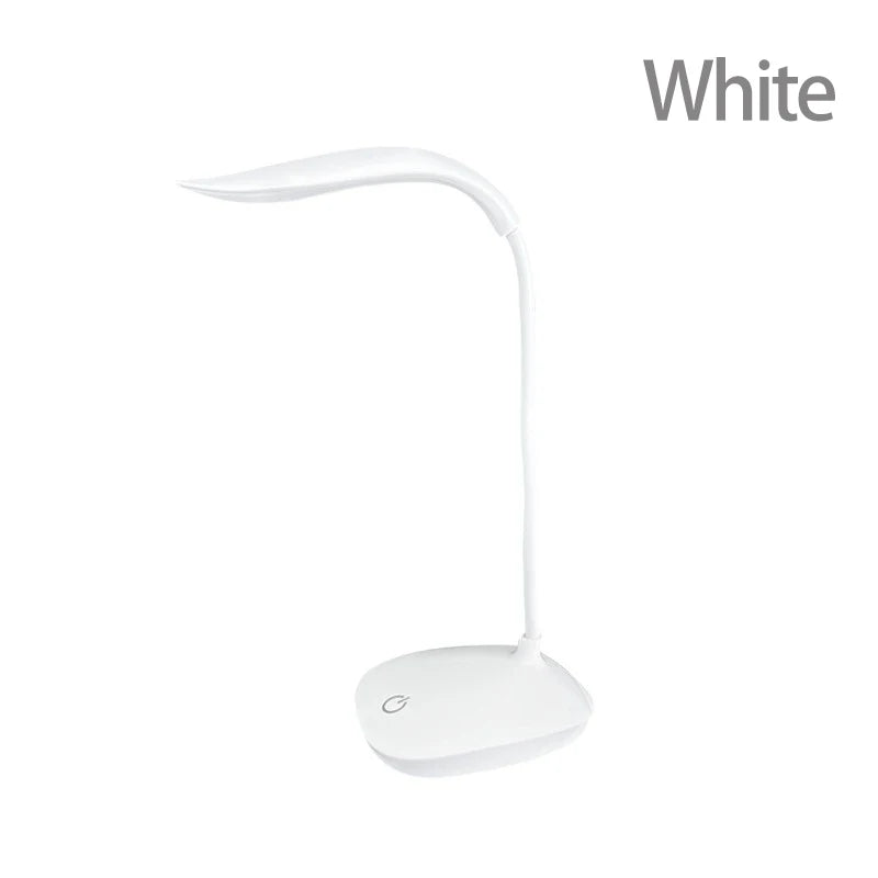 LED Desk Lamp with USB Charging & Touch Dimming