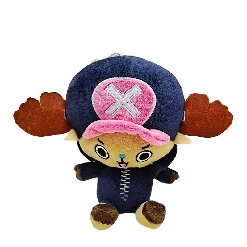 One Piece Zoro Luffy Chopper Plush Doll Pendant