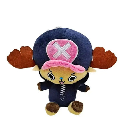 One Piece Zoro Luffy Chopper Plush Doll Pendant