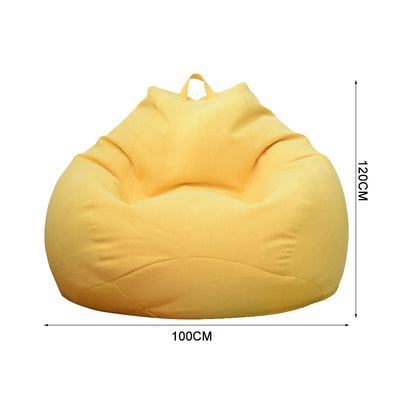 Soft Fluffy Bean Bag Chair Cover Without Filler