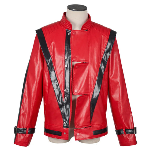 Michael Jackson Thriller Jacket Costume – Red Cosplay