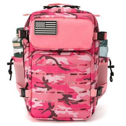 Tactical MOLLE Backpack with Dual Cup Holders – 25L & 45L