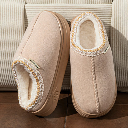Fuzzy Fur Winter Slippers – Warm Plush Indoor & Outdoor Boots
