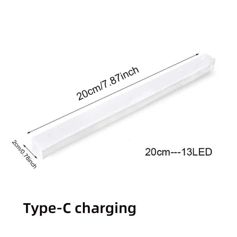 Motion Sensor LED Night Light – USB-C Rechargeable Cabinet Light