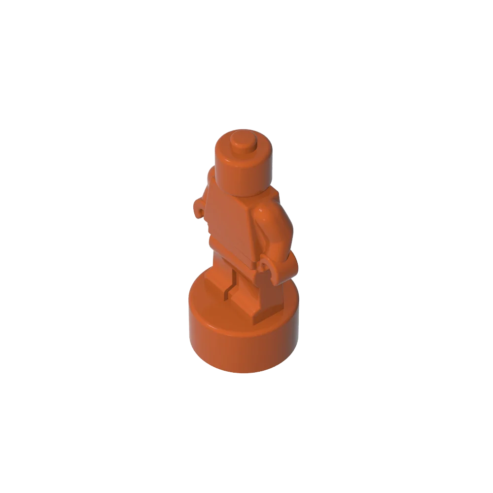 Minifig Trophy Statuette Building Block Part – Compatible Brick Piece