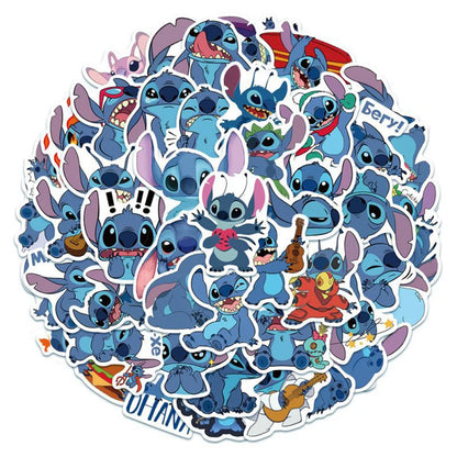 Lilo & Stitch Stickers Pack – 10/30/50/100 PCS Cartoon Decals