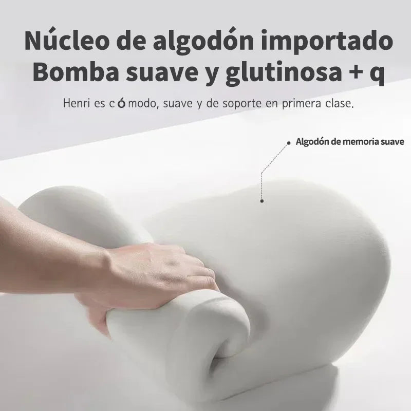 Memory Foam Lumbar Support Cushion for Car, Office & Gaming Chairs