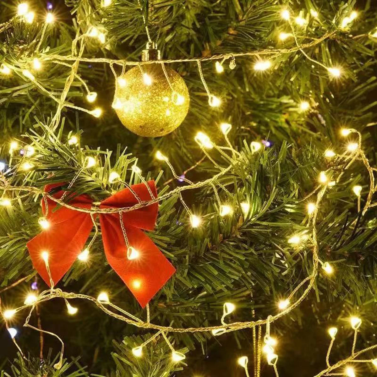 Cluster Firecracker String Lights – Fairy LED Garland 6M–50M