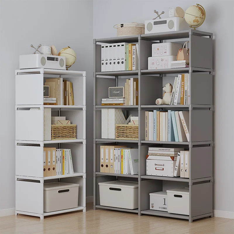 Multilayer Bookshelf – Easy Assembly Storage Shelf for Books & Toys