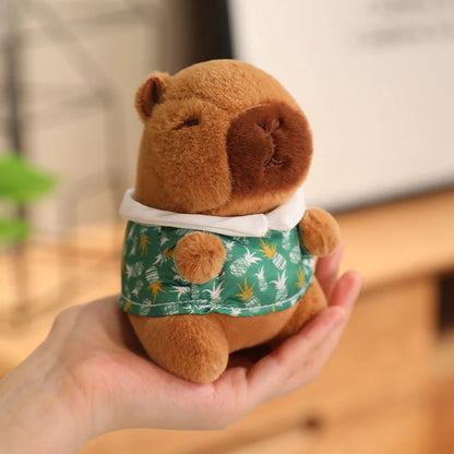 Capybara Cosplay Plush Keychain – 4.7in, 24 Styles