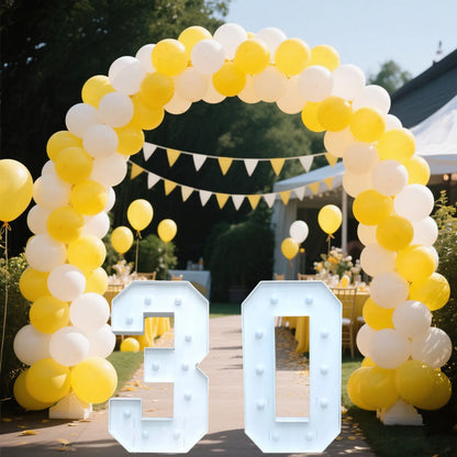 Light-Up Marquee Number 0-9 | 28.7" LED Party Decoration