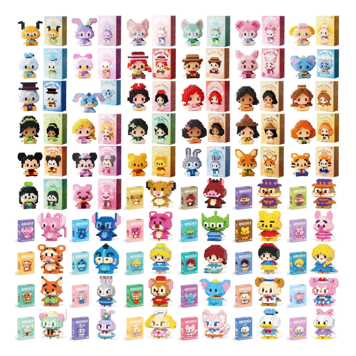 Disney Cartoon Mini Building Blocks Figure – Daisy Duck & Characters