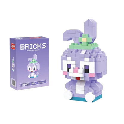 Cartoon Character Mini Building Blocks Set – DIY Brick Figures
