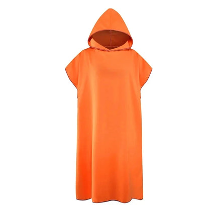Hooded Changing Robe – Quick-Dry Microfiber Surf Poncho