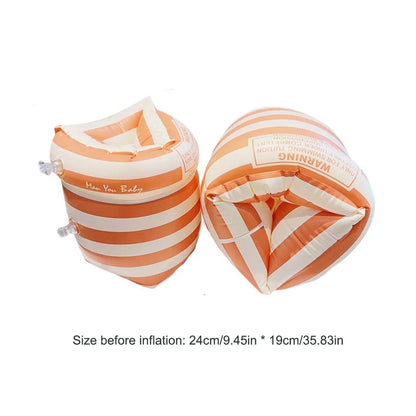 Inflatable Swim Arm Floaties Double Air Chamber Pool Armbands for Adults & Kids