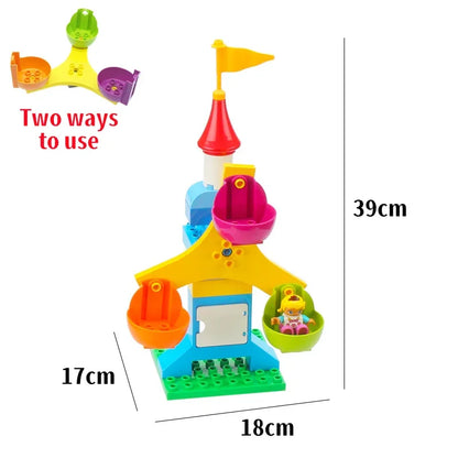 Large Building Blocks Playground Parts – Duplo Compatible Accessories
