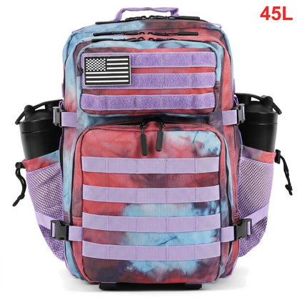 45L Tactical Backpack – Waterproof Military Hiking Bag