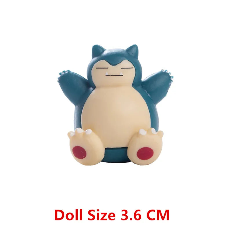 Pokémon Gengar Pikachu Eevee Greninja Mewtwo Action Figure Collection