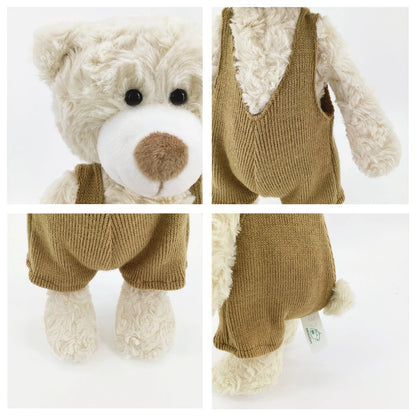 Dressed Teddy Bear Plush Toy – Soft Stuffed Animal with Outfit, 12in