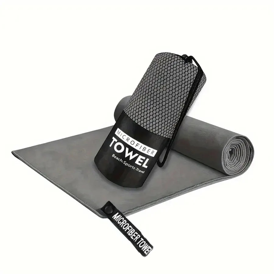 Outdoor Sports Microfiber Towel – Quick-Dry & Super Absorbent