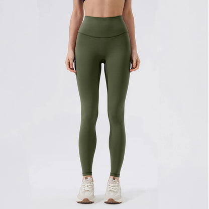 Women's High Waist Yoga Leggings – Cropped with Back Pocket