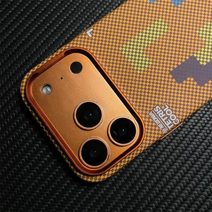 Magsafe Carbon Fiber Texture iPhone Case