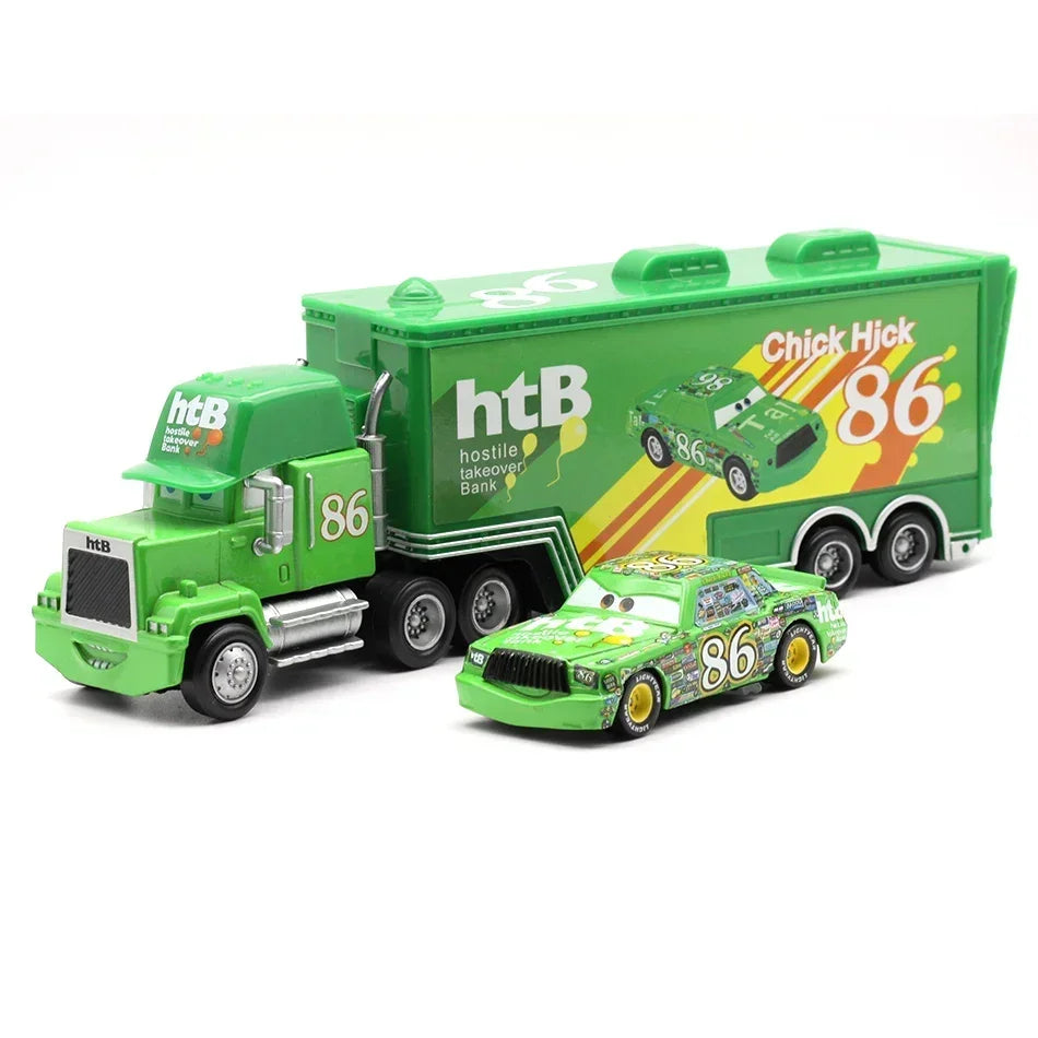 Disney Pixar Cars Die Cast Toy Truck Lightning McQueen The King Ramirez