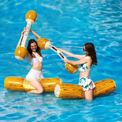 Inflatable Pool Jousting Set – 4PCS Water Game Toy