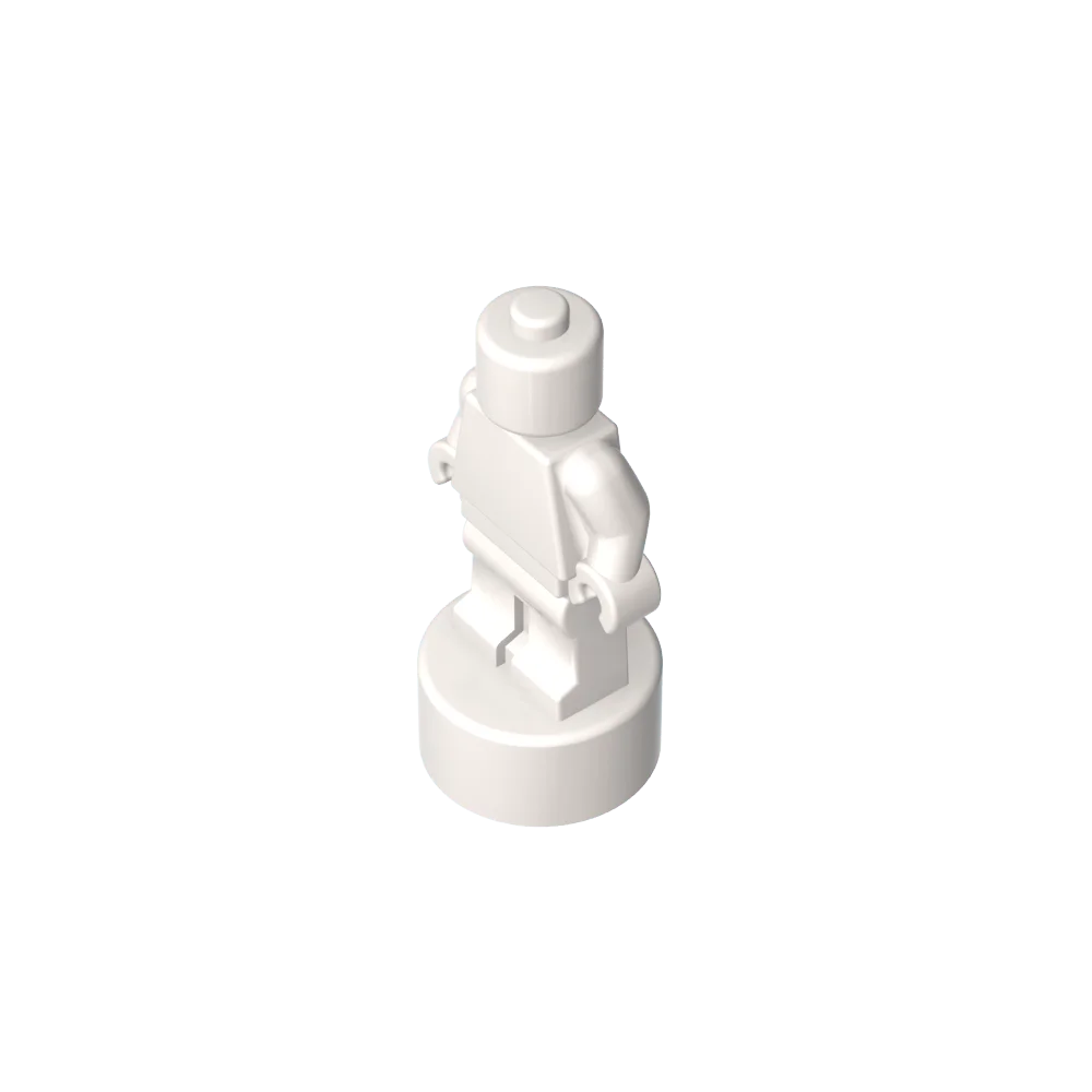 Minifig Trophy Statuette Building Block Part – Compatible Brick Piece