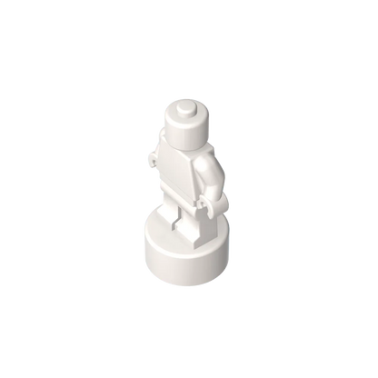 Minifig Trophy Statuette Building Block Part – Compatible Brick Piece