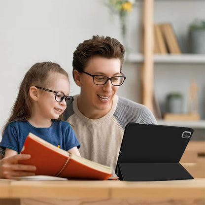 iPad Case with Pencil Holder – Slim Trifold Smart Cover